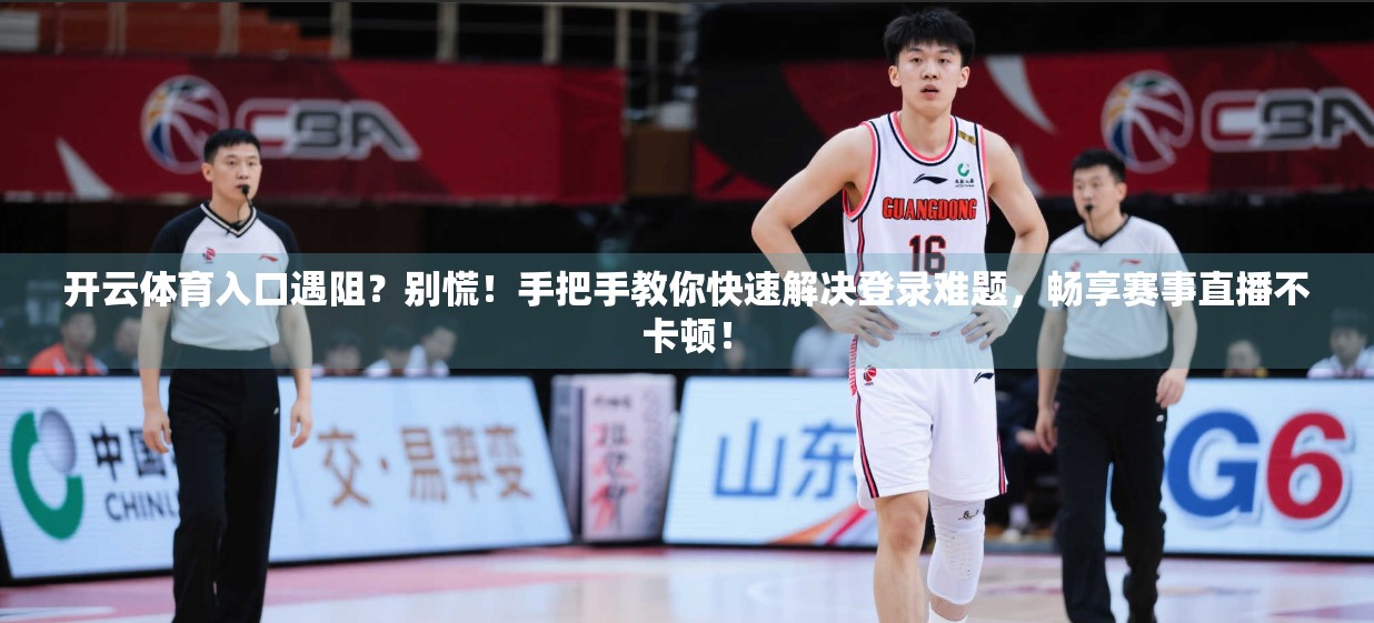 开云体育入口遇阻？别慌！手把手教你快速解决登录难题，畅享赛事直播不卡顿！