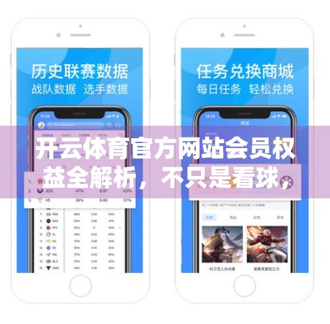 开云体育官方网站会员权益全解析，不只是看球，更是沉浸式体育热爱者的专属舞台！