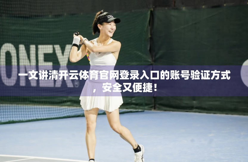一文讲清开云体育官网登录入口的账号验证方式，安全又便捷！