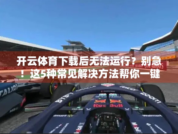 开云体育下载后无法运行？别急！这5种常见解决方法帮你一键修复！