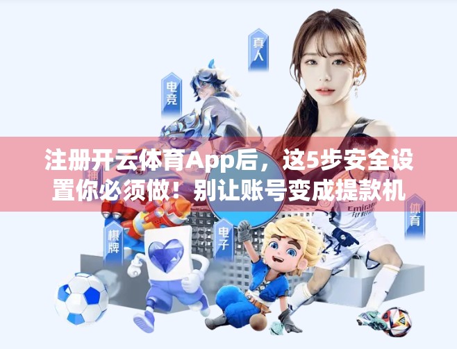 注册开云体育App后，这5步安全设置你必须做！别让账号变成提款机