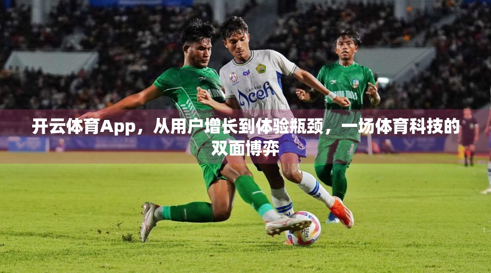 开云体育App，从用户增长到体验瓶颈，一场体育科技的双面博弈