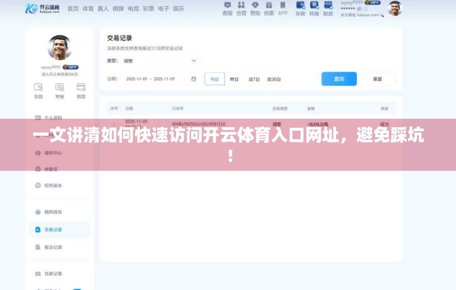 一文讲清如何快速访问开云体育入口网址，避免踩坑！