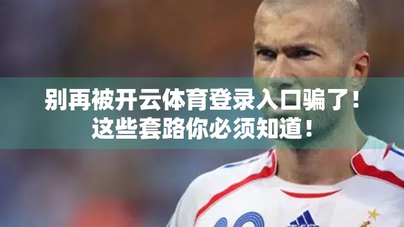 别再被开云体育登录入口骗了！这些套路你必须知道！