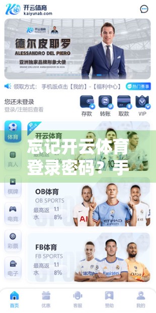 忘记开云体育登录密码？手把手教你3步轻松重置，再也不用慌了！