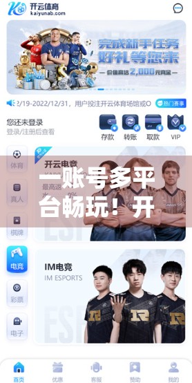 一账号多平台畅玩！开云体育如何用多平台登录重构用户体验？