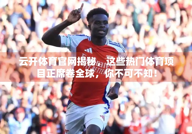 云开体育官网揭秘，这些热门体育项目正席卷全球，你不可不知！