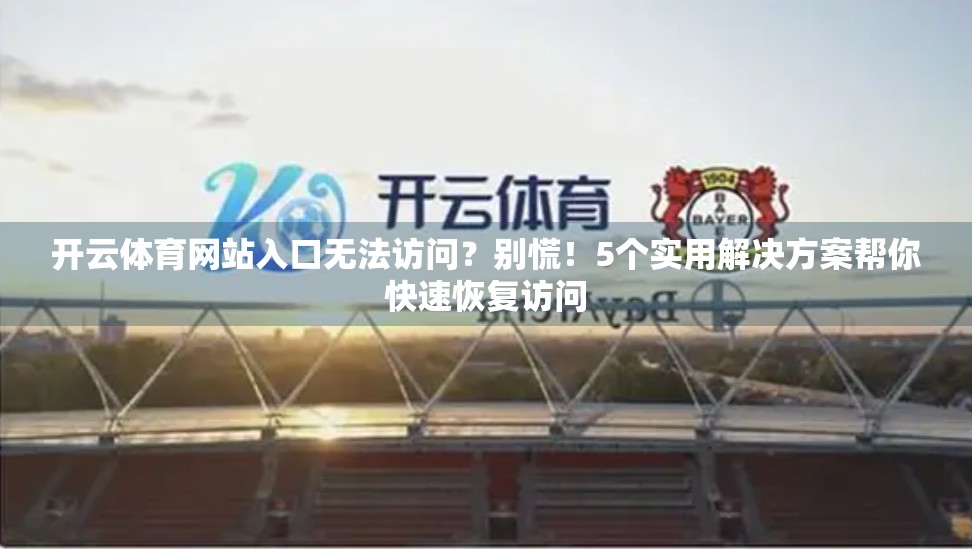开云体育网站入口无法访问？别慌！5个实用解决方案帮你快速恢复访问