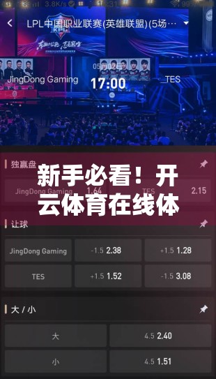 新手必看！开云体育在线体育游戏账号注册与登录全流程详解，轻松畅玩不踩坑！