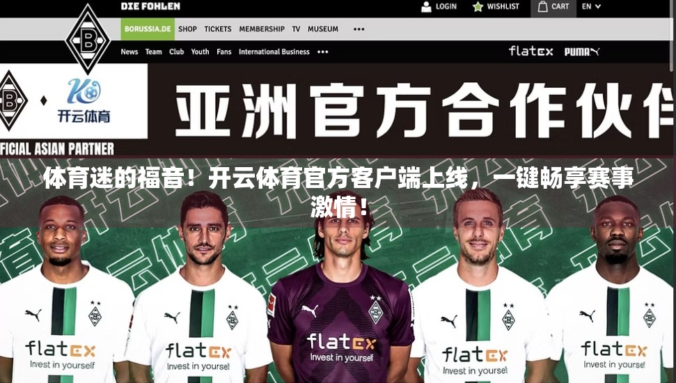 体育迷的福音！开云体育官方客户端上线，一键畅享赛事激情！