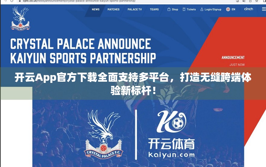 开云App官方下载全面支持多平台，打造无缝跨端体验新标杆！