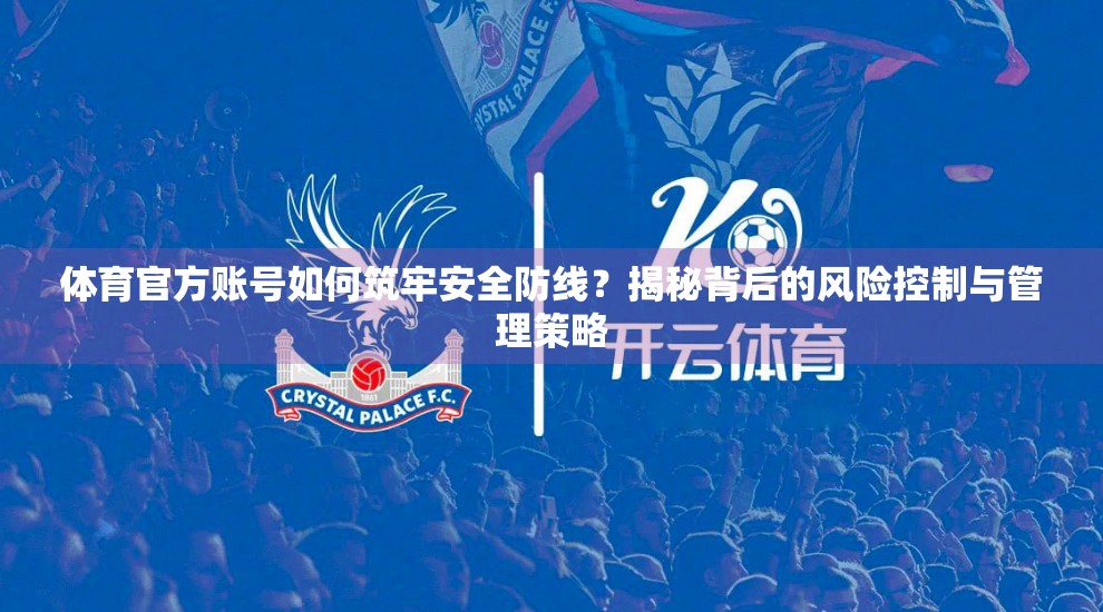 体育官方账号如何筑牢安全防线？揭秘背后的风险控制与管理策略