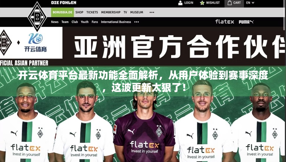 开云体育平台最新功能全面解析，从用户体验到赛事深度，这波更新太狠了！